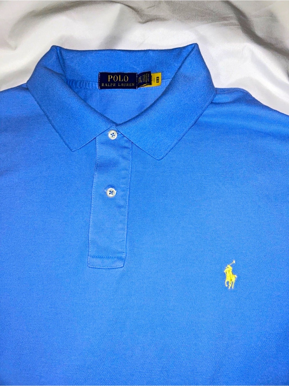 Polo by Ralph Lauren Classic Fit Blue Polo Shirt